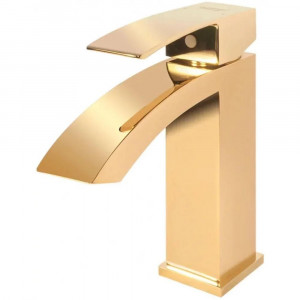 Смеситель для раковины Grocenberg GB2007GO, золото