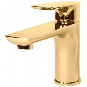 Смеситель для раковины Grocenberg GB2009GO, золото