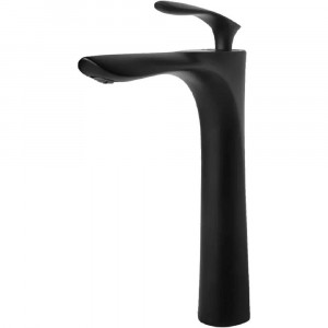 Смеситель для раковины высокий Grocenberg GB3001BL, черный