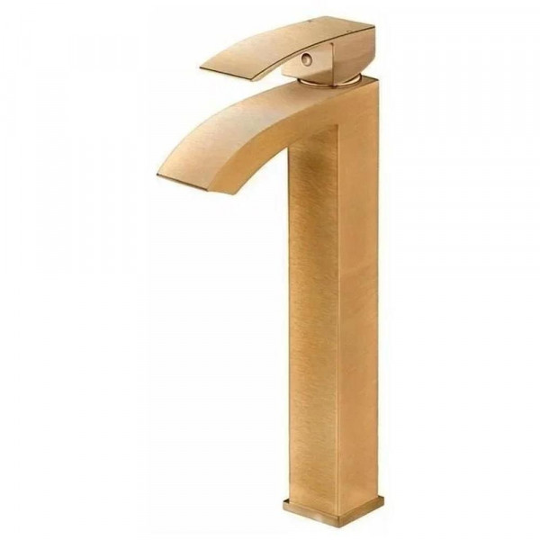 Смеситель для раковины высокий Grocenberg GB3007BR, бронза