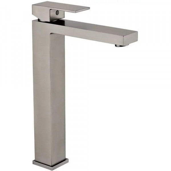 Смеситель для раковины высокий Grocenberg GB3008BG, графит