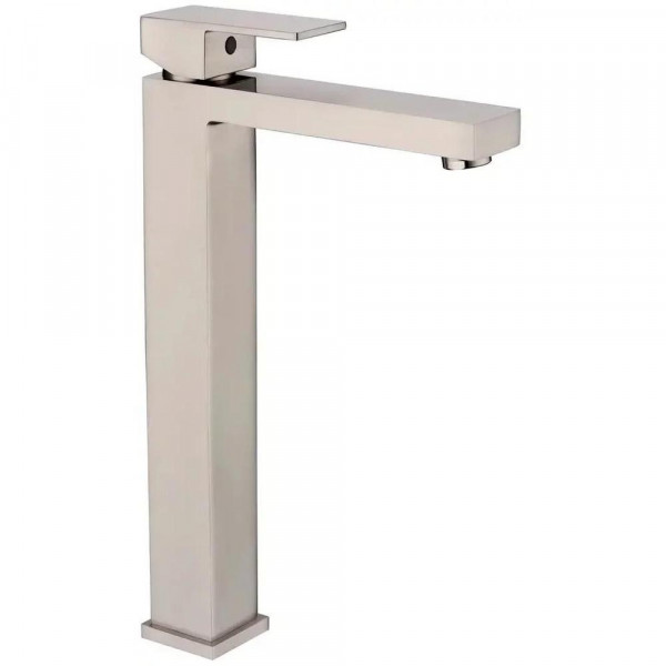 Смеситель для раковины высокий Grocenberg GB3008NK, никель