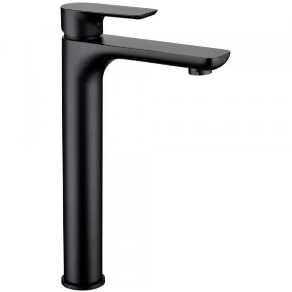 Смеситель для раковины высокий Grocenberg GB3009BL, черный