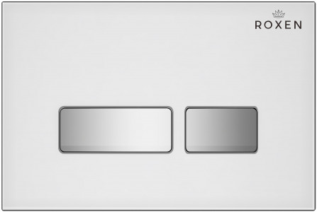 Кнопка для инсталляции Roxen Glass 430280W белый