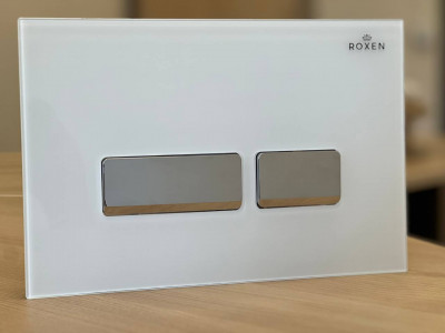 Кнопка для инсталляции Roxen Glass 430280W белый