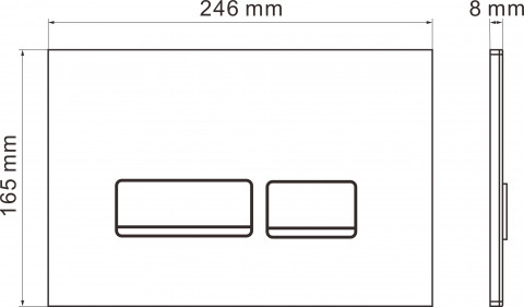омплект 6 в 1 Roxen StounFix Dual Fresh 964909 (состоит из: 710200, Glass 430280W, 530110-01B)