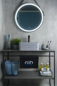 Накладной умывальник Gid Gm965 38,5х38,5