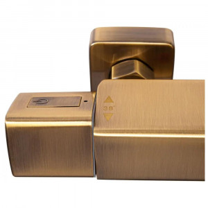 Душевая система с термостатом Hansberge H5085BR бронза