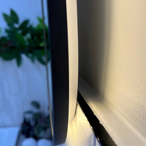 Зеркало Roxen Grown 40x60 в черной алюминиевой раме