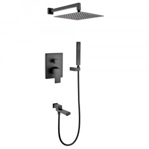 Душевая система встраиваемая Grocenberg GB5089BL-1 черный