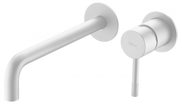 Смеситель для умывальника из стены Boheme Uno Matt White 465-MW