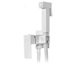 Гигиенический душ со смесителем встраиваемый Grocenberg GB002W белый
