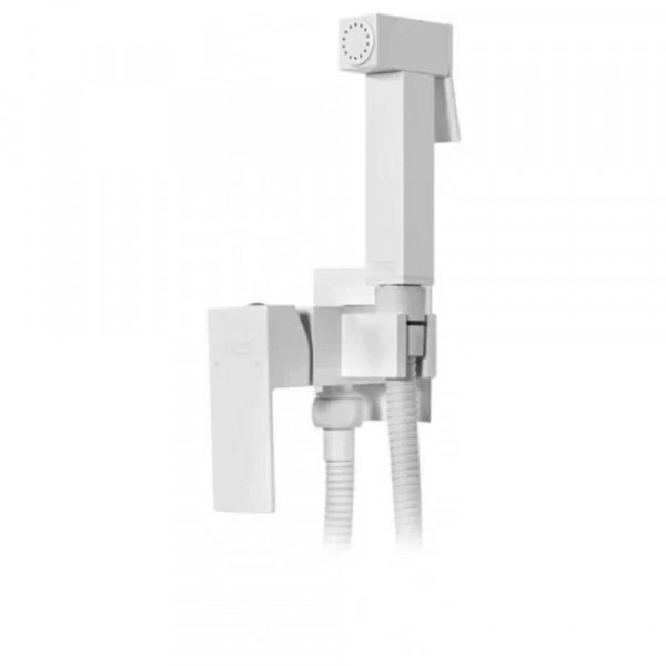 Гигиенический душ со смесителем встраиваемый Grocenberg GB002W белый
