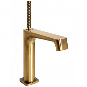 Смеситель для раковины Hansberge H1090BR, бронза