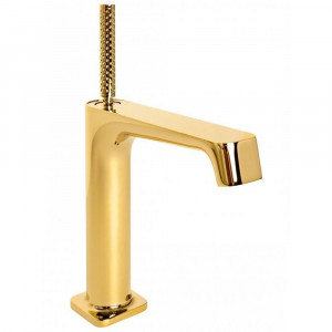 Смеситель для раковины Hansberge H1090GO, золото