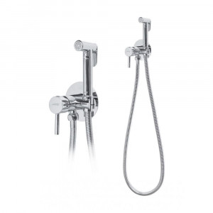 Гигиенический душ со смесителем встраиваемый Hansberge H3099C хром