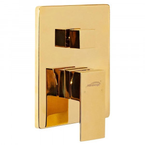 Душевая система встраиваемая без излива Hansberge H6070GO золото