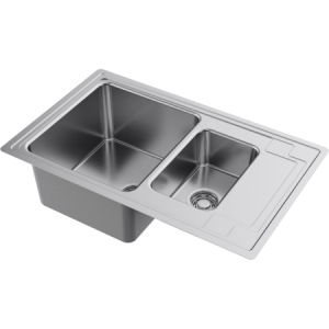 Кухонная мойка Omoikiri Mizu 78-2-IN нержавеющая сталь 78х48