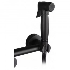 Гигиенический душ со смесителем Grocenberg GB103NBL черный