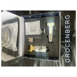 Гигиенический душ со смесителем встраиваемый Grocenberg GB002CR хром