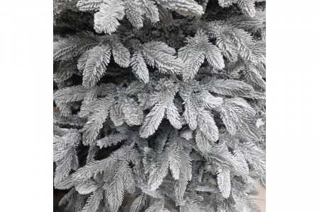 Ель заснеженная Элиза (литые ветки + ПВХ) MaxYPoland 2,3 м