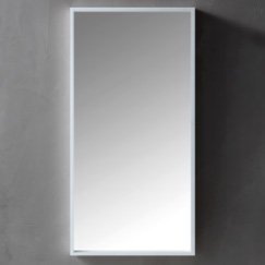 Зеркало Abber Stein AS6640 40x80 белый матовый
