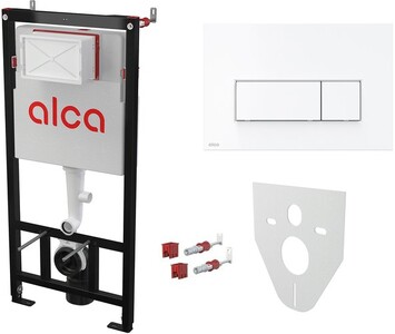 Инсталляция для унитаза AlcaPlast AM101/1120 с кнопкой M570
