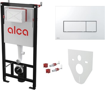 Инсталляция для унитаза AlcaPlast AM101/1120 с кнопкой M571