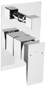 Смеситель для ванны скрытого монтажа Omnires Fresh FR7135 CR