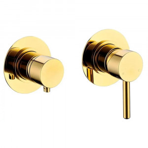 Душевая система встраиваемая без излива Grocenberg GB5090GO золото