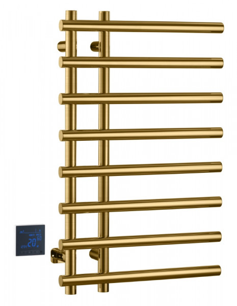Полотенцесушитель электрический Boheme круглый сухой BRONZE 500x118x800 мм (722-BR)