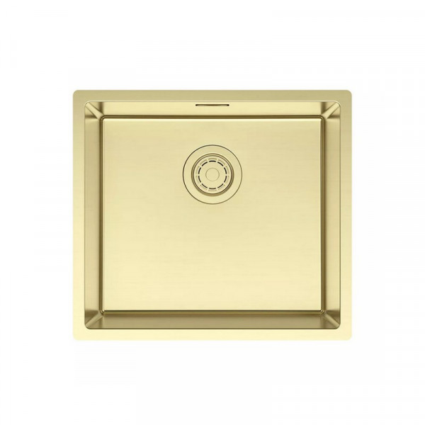 Кухонная мойка Paulmark LASSAN 49 UNI LA49-LG светлое золото 49х44см