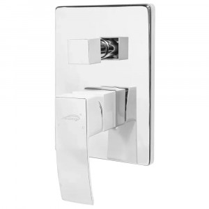 Душевая система встраиваемая Hansberge H6077W белый/хром