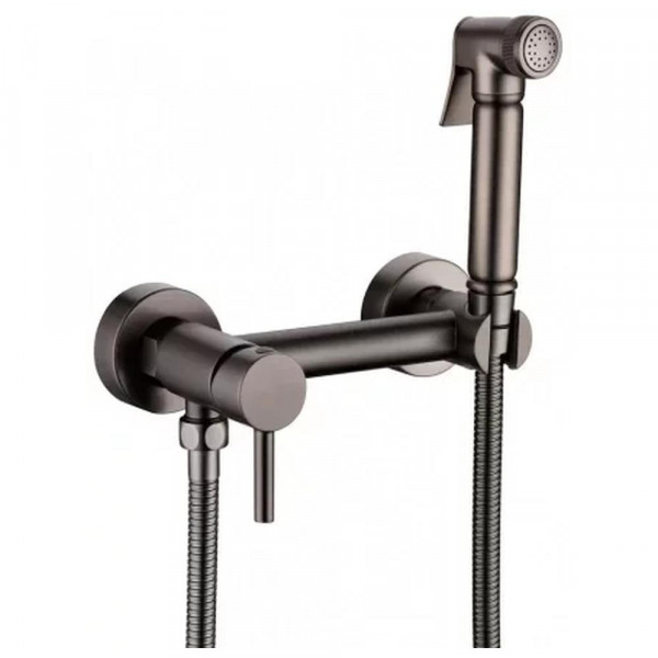 Гигиенический душ со смесителем Grocenberg GB103N-BG графит