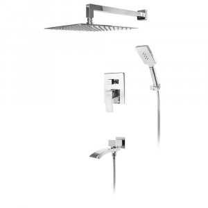 Душевая система встраиваемая Hansberge H6077C хром