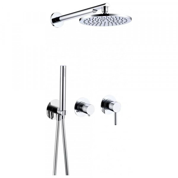 Душевая система встраиваемая без излива Grocenberg GB5090CR хром