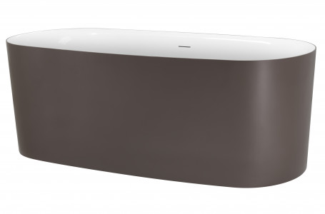 Ванна из искусственного камня Roxen Kleo 170х78 Corian Solid Surface + акрил