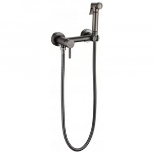 Гигиенический душ со смесителем Grocenberg GB103N-BG графит