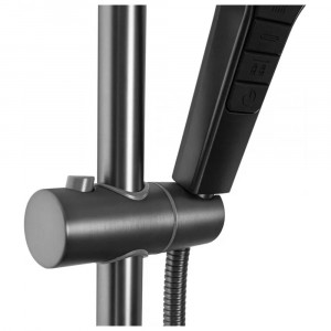 Душевая система Hansberge H5065BG Оружейная сталь