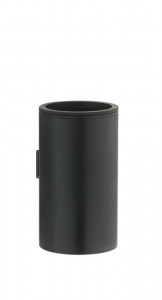 Стакан настенный Boheme Uno Black 10974-B
