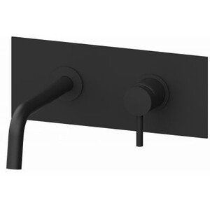 Смеситель для раковины Paffoni Light LIG105NO черный матовый