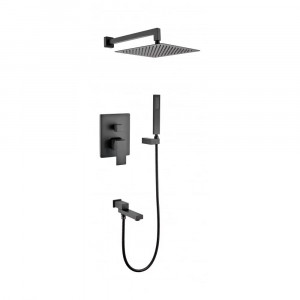 Душевая система встраиваемая Grocenberg GB5089BL-1 черный