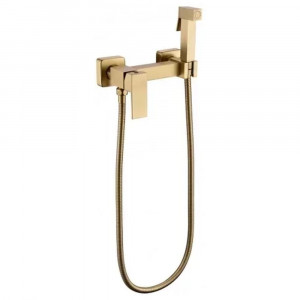 Гигиенический душ со смесителем Grocenberg GB101N-MG матовое золото