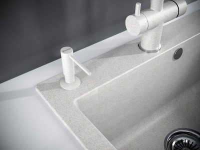 Дозатор для жидкого мыла Paulmark DECUS D004-BE бежевый