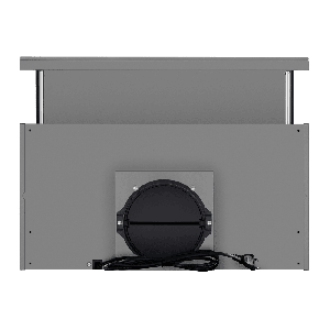 Кухонная вытяжка MAUNFELD VSQ 60 нержавеющая сталь/белое стекло