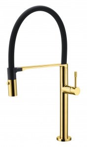 Смеситель для кухни Boheme Uno GOLD 114-G