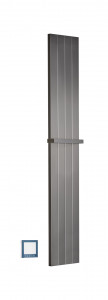 Полотенцесушитель электрический Boheme GUN METAL 250x87x1500 мм (725-GM)