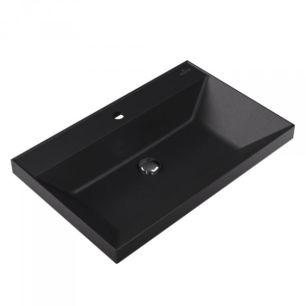Умывальник Roxen Mila 70х45 black 3001170-B