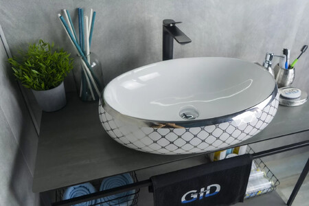 Накладной умывальник Gid Nc262 60х41