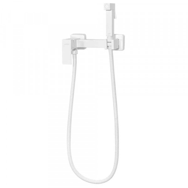 Гигиенический душ со смесителем Hansberge H0077WW белый